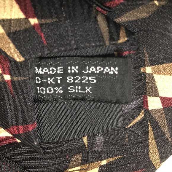 JHANE BARNES Handmade 100% Silk Necktie - Picture 7 of 10